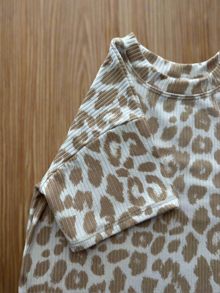 Oversized Tee Animal Print