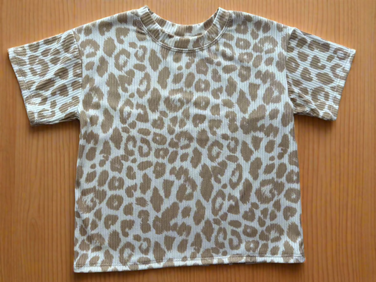 Oversized Tee Animal Print