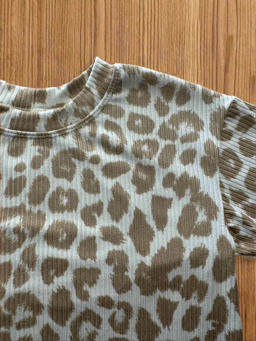 Oversized Tee Animal Print